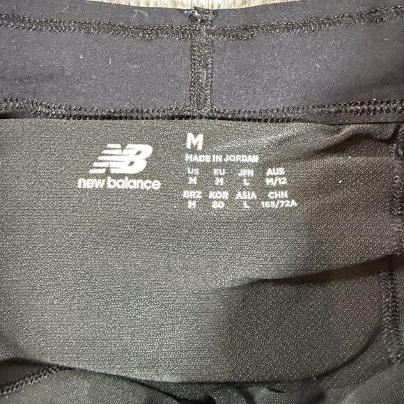 New Balance Women's Polyester Blend RC Running Shorts 3" Inseam - Black - Med - Picture 3 of 8